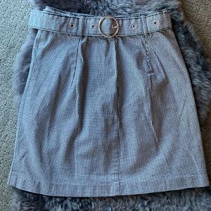 H&M mini skirt with belt